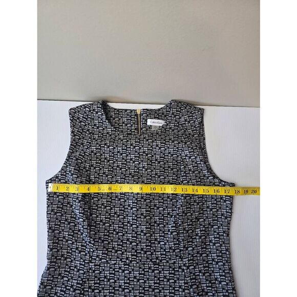 Calvin Klein Dress Sz 12 Sheath Dress - Picture 7 of 9
